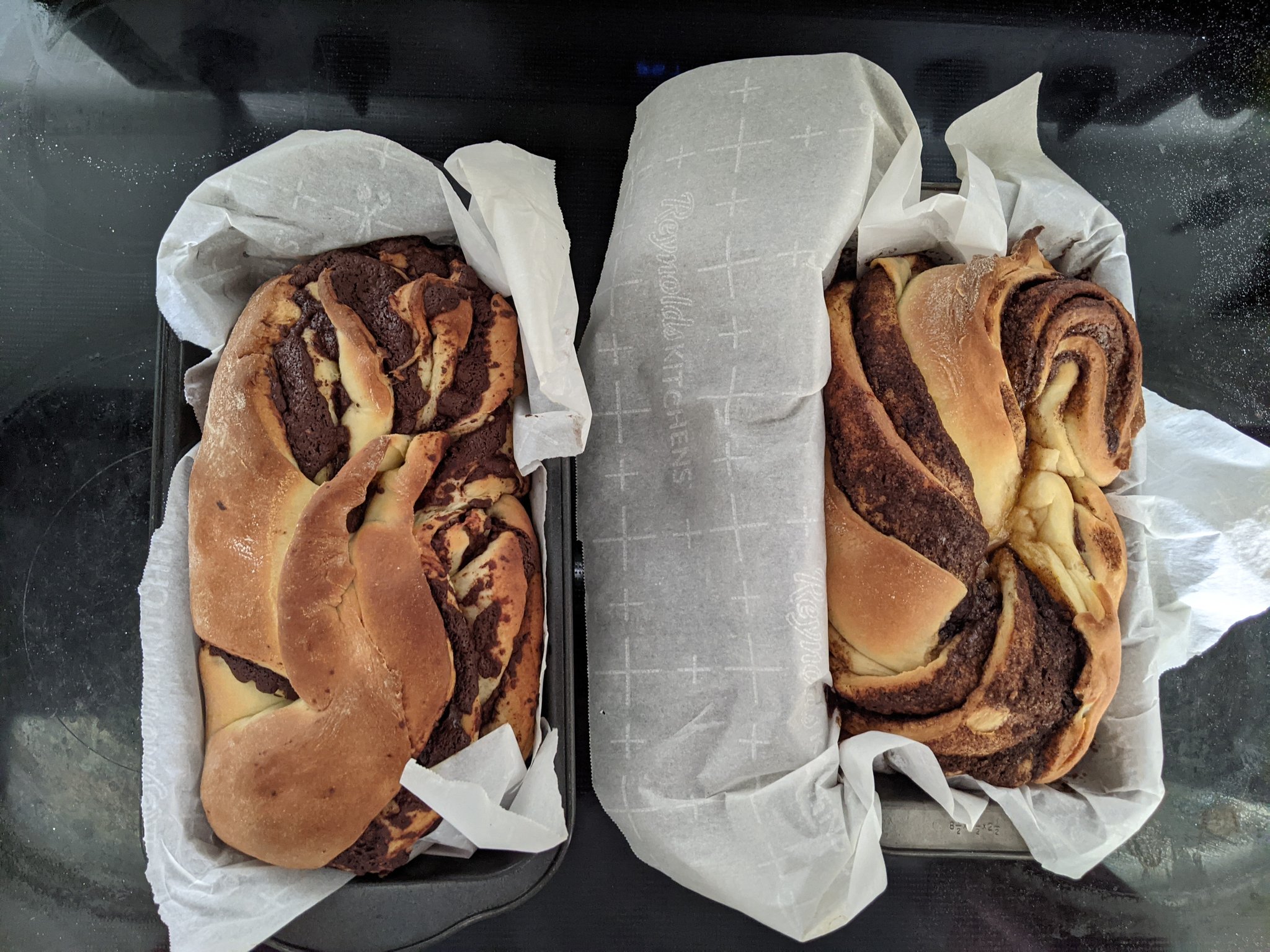 My own chocolate and cinnamon babka